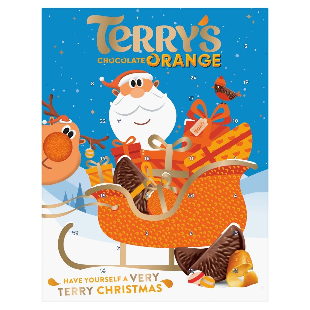 Terry's Chocolate Orange Advent Calendar - Chocolat de Noël - 106g