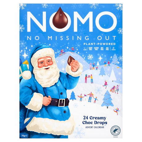 NOMO Creamy Choc Advent Calendar - Chocolat de Noël - 70g