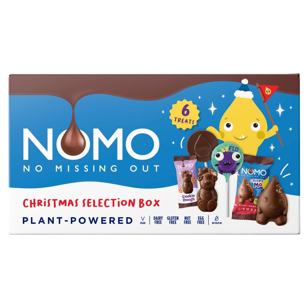 Nomo Kids Selection Box - Chocolat de Noël - 76g