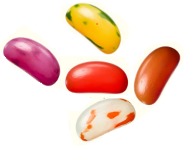 Jelly Beans acides - Bonbons Suédois - 5kg