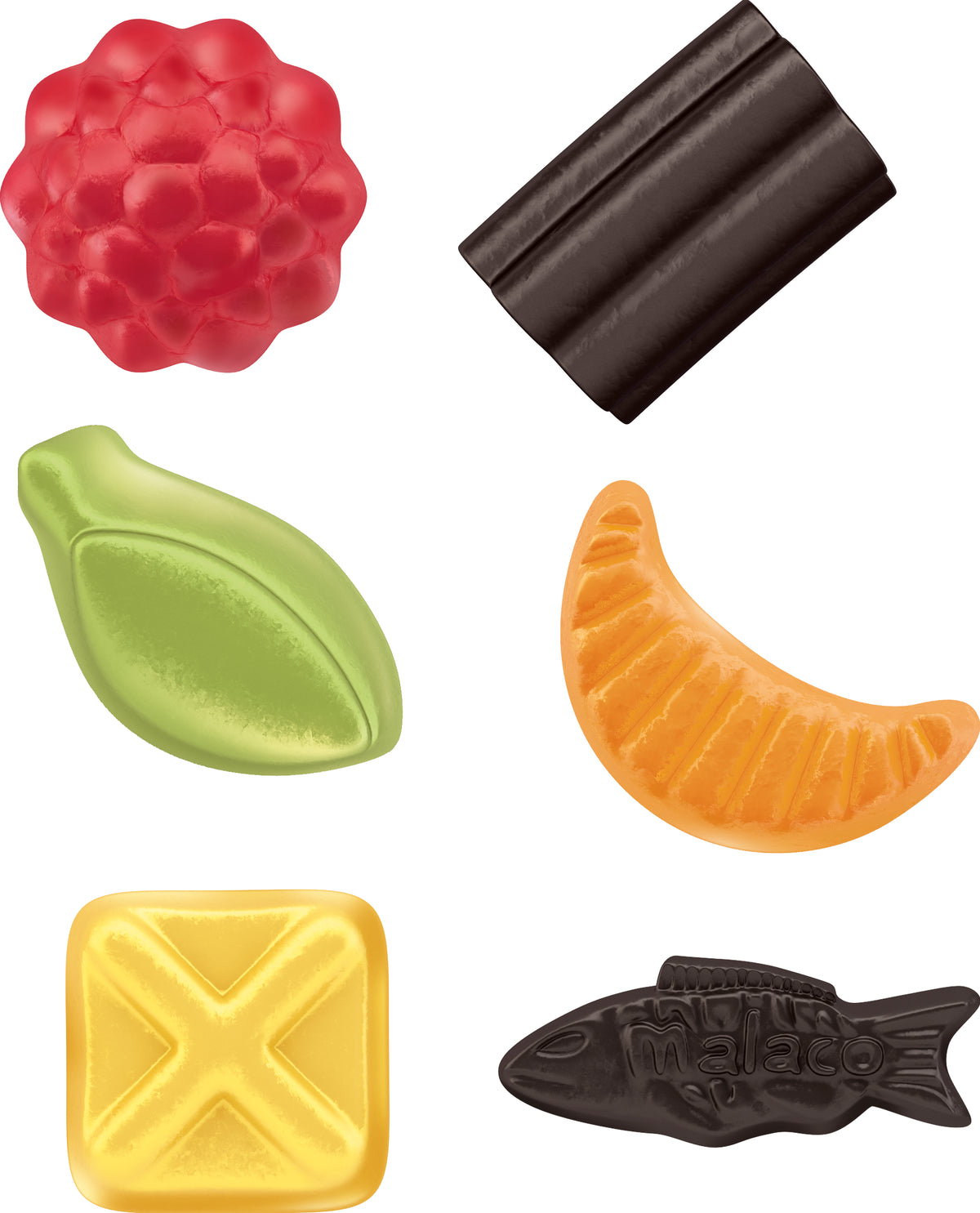 Gott & Blandat original - Bonbons Suédois - 2kg