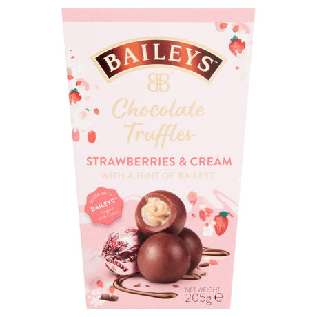 Baileys Chocolate Truffles Strawberries & Cream Box - Chocolat de Noël - 205g