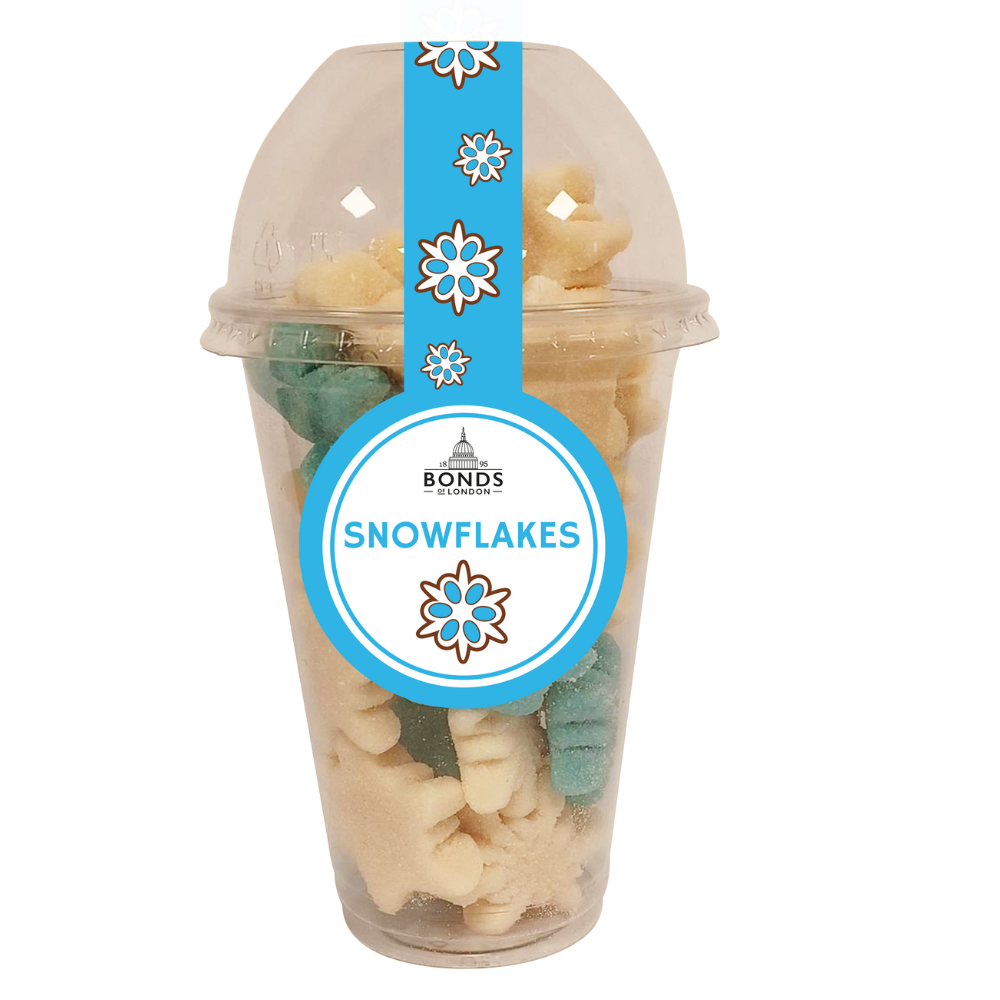 Bonds Snowflakes Candy Cup - Chocolat de Noël - 8 x 190g (1,52kg)