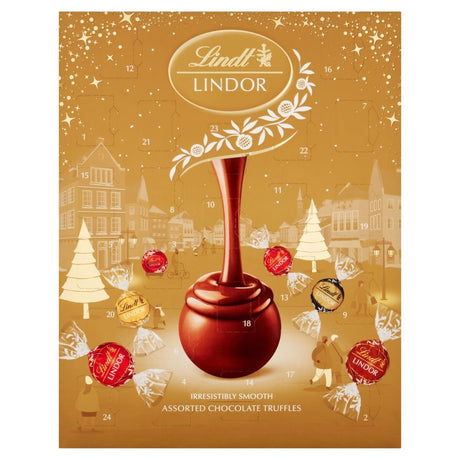 Lindt Lindor Assorted Gold Advent Calendar - Chocolat de Noël - 233g