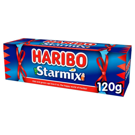 Haribo Starmix Fruit & Cola Flavour Jelly & Foam Sweets Gift Tube - Bonbons de Noël - 12 x 120g (1,44kg)