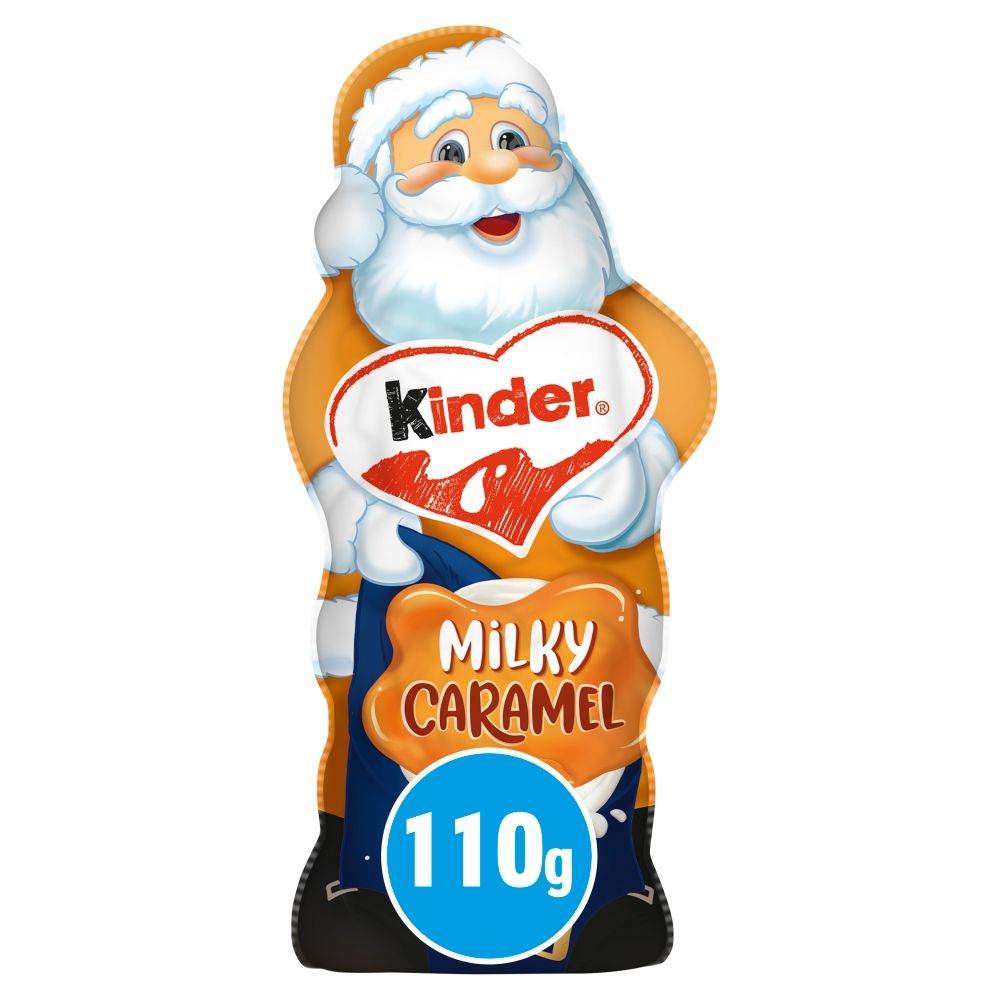 Kinder Milky Caramel Figure - Chocolat de Noël - 110g