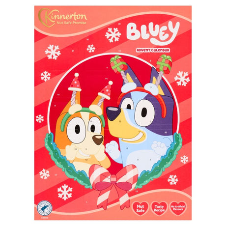 Kinnerton Bluey Advent Calendar - Chocolat de Noël - 18 x 40g (720g)