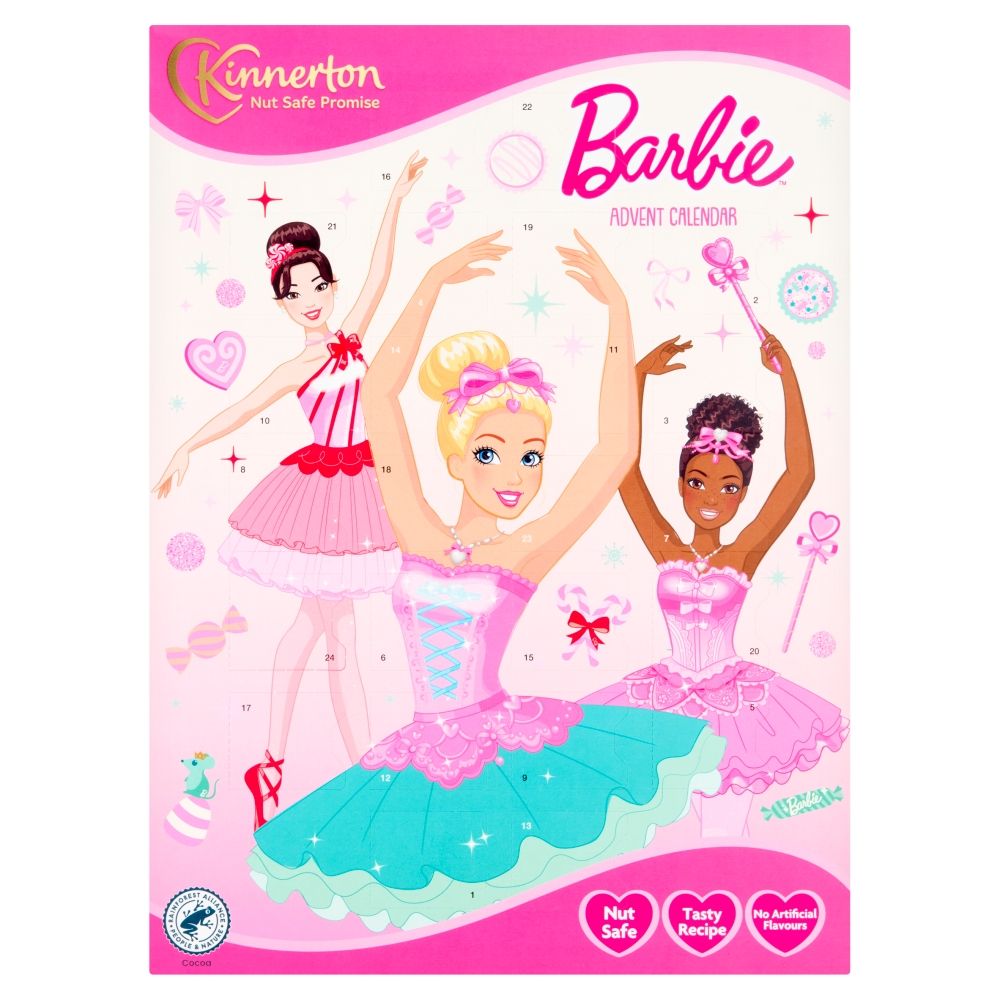 Kinnerton Barbie Advent Calendar - Chocolat de Noël - 18 x 40g (720g)