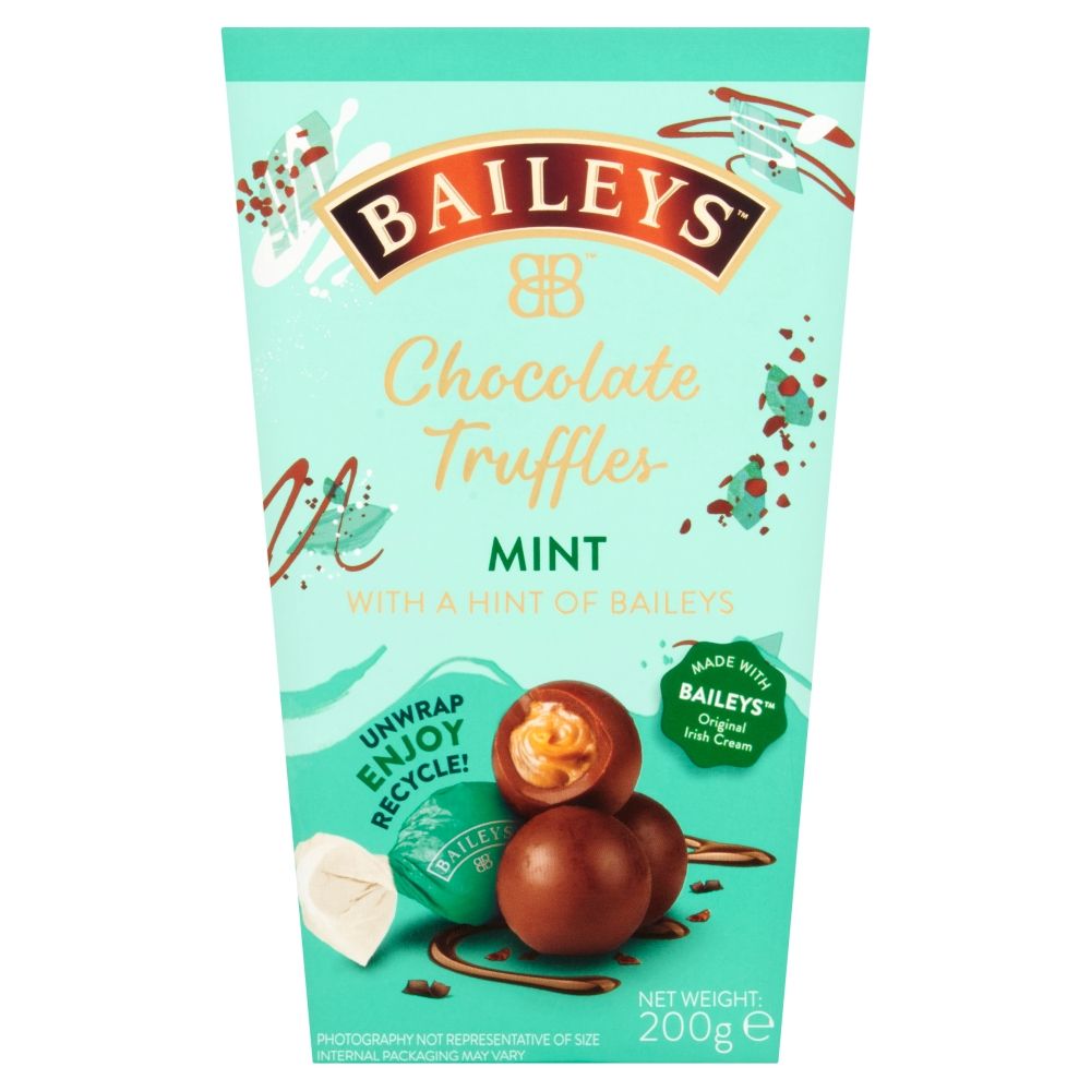 Baileys Chocolate Truffles Mint Box - Chocolat de Noël - 200g