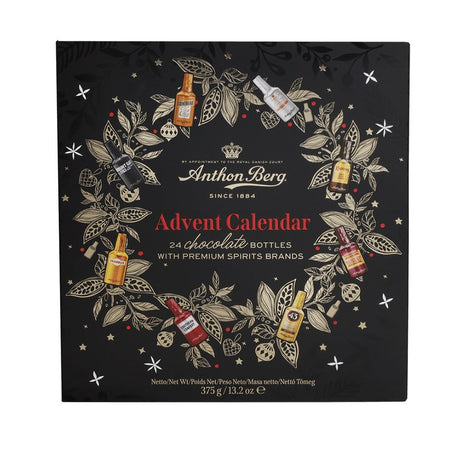 Anthon Berg Liqueur Advent Calendar 7 Pack - Chocolat de Noël - 7 x 375g (2,62kg)