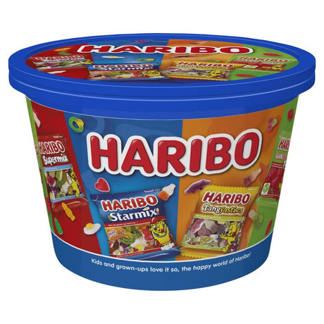 Haribo Sharing Tub - Bonbons de Noël - 600g