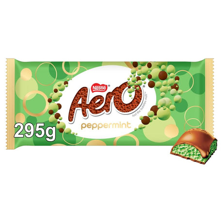 Aero Peppermint Milk Chocolate Giant Gifting Bar - Chocolat de Noël - 295g