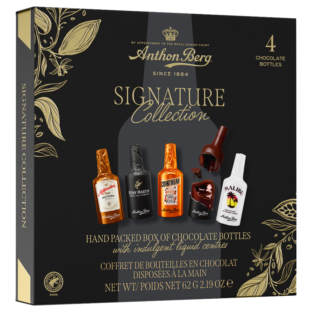 Anthon Berg Signature Collection 4 Piece Box - Chocolat de Noël - 14 x 62g (868g)