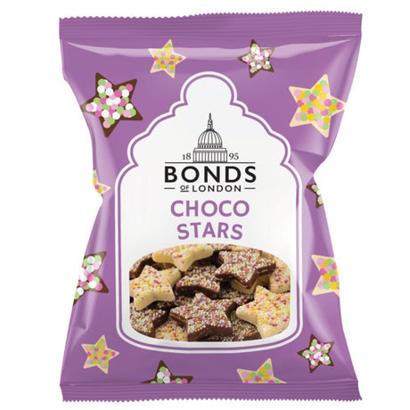Bonds Choco Stars Bag - Chocolat de Noël - 12 x 110g (1,32kg)