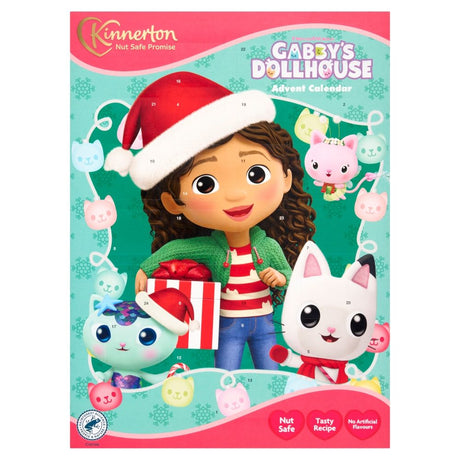 Kinnerton DreamWorks Gabby's Dollhouse Advent Calendar - Chocolat de Noël - 18 x 40g (720g)