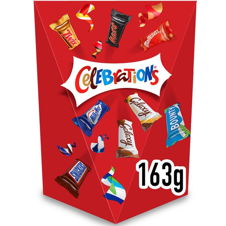 Celebrations Milk Chocolate Gift Box - Chocolat de Noël - 163g