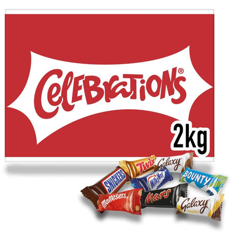 Celebrations Chocolate Bulk Box - Chocolat de Noël - 2kg