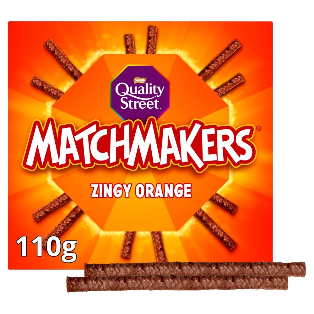 Quality Street Matchmakers Zingy Orange - Chocolat de Noël - 110g