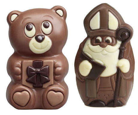 Figurines Creuses Chocolat Lait Garnies - Matthé - 2kg