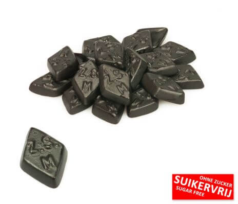 Losanges Réglisse Salée sans sucre - De Bron - 5x1kg