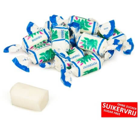 Caramels Menthe sans sucre - De Bron - 1kg