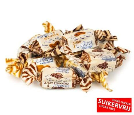 Caramels Crème Caraïbes sans sucre - De Bron - 1kg