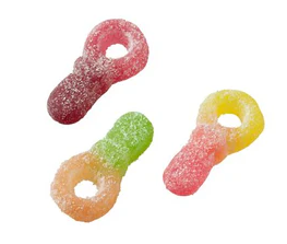 Mini tétines acides - Bonbons Suédois - 3kg