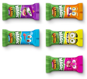 Magic Chew acides - Bonbons Suédois - 800g