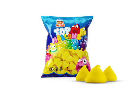 Top Candy Guimauves jaunes - Bonbons Suédois - 1kg