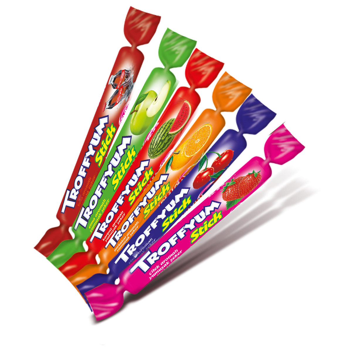 Troffyum Bâtons - Bonbons Suédois - 800g