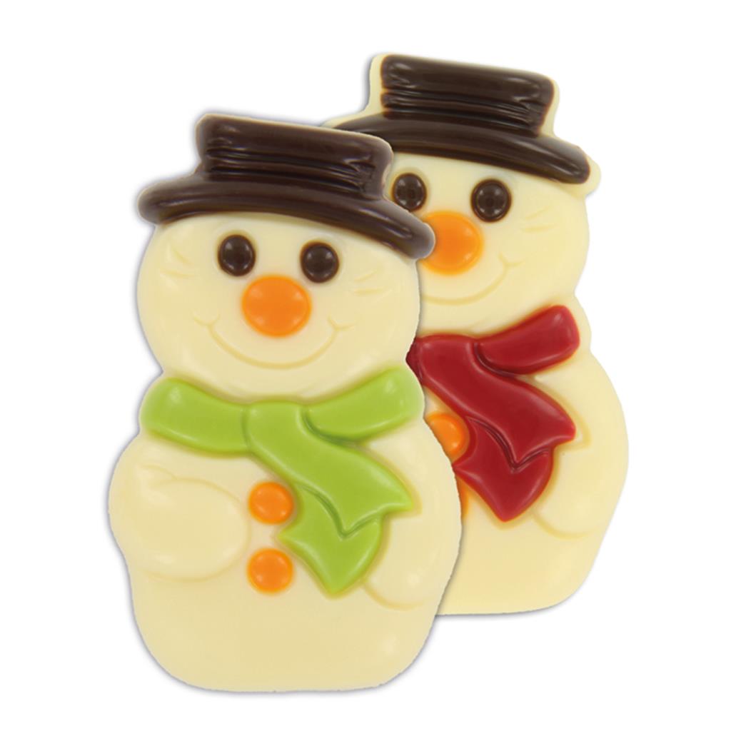 Bonshommes de Neige Chocolat Blanc 15g - Chocola Amore - 2,16kg