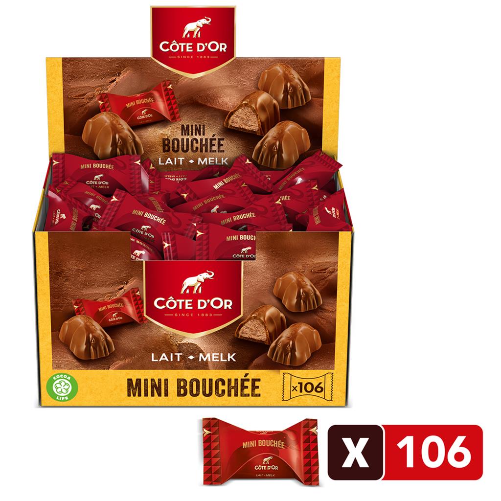Mini Bouchées Lait (106 pièces) - Côte d'Or - 1kg