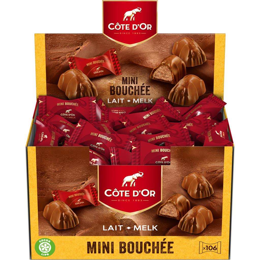 Mini Bouchées Lait (106 pièces) - Côte d'Or - 1kg
