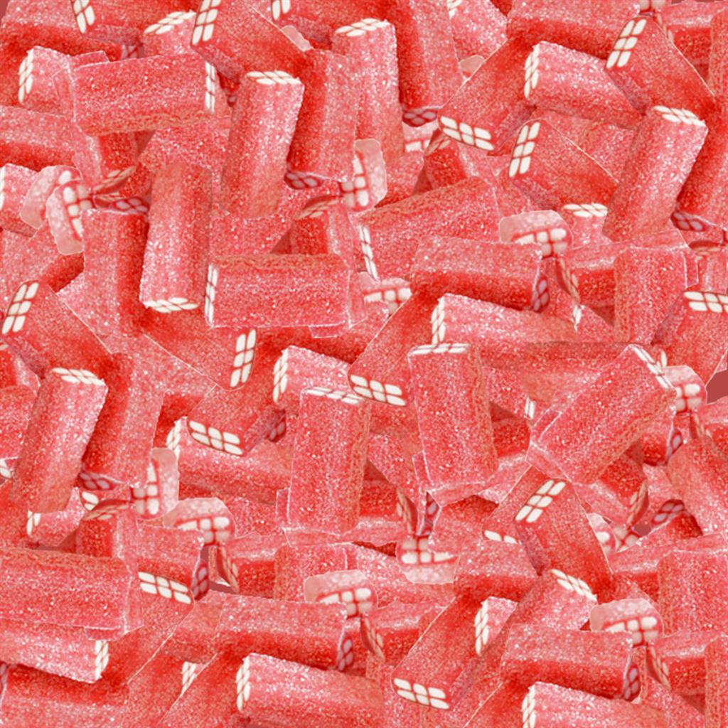 Briques Fraise Acides - Lollywood - 1kg