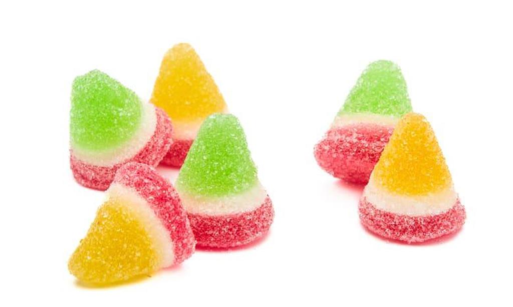 Pyramides Fruits Tricolores - Confiserie Thijs - 1kg