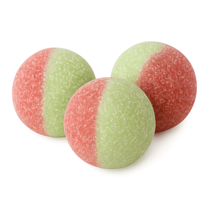 Boules de poudre acides pastèque - Bonbons Suédois - 1kg