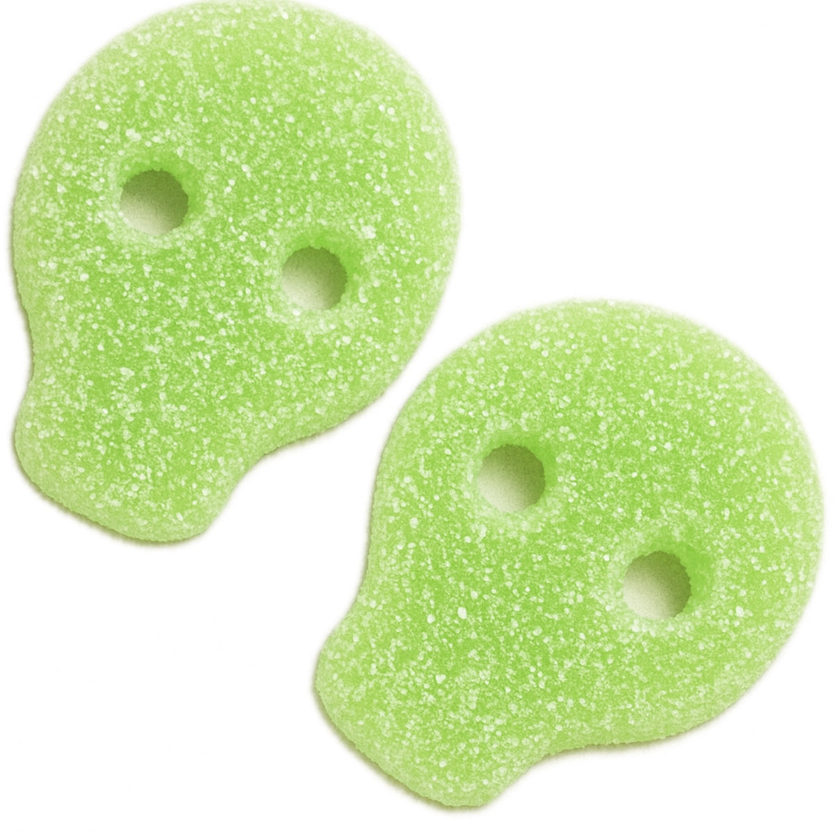Crânes citron vert vegan - Bonbons Suédois - 4kg