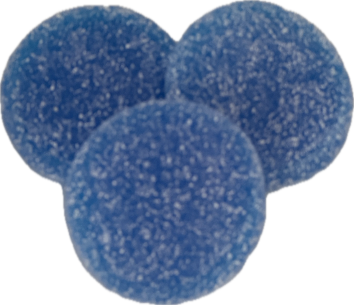 Smileys bleus acides - Bonbons Suédois - 2kg