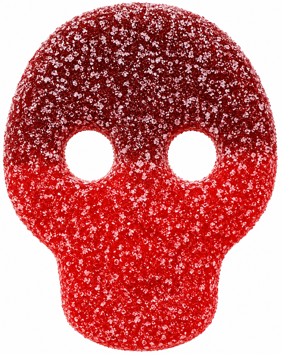 Crânes veggie acides grenade & cerise - Bonbons Suédois - 2kg