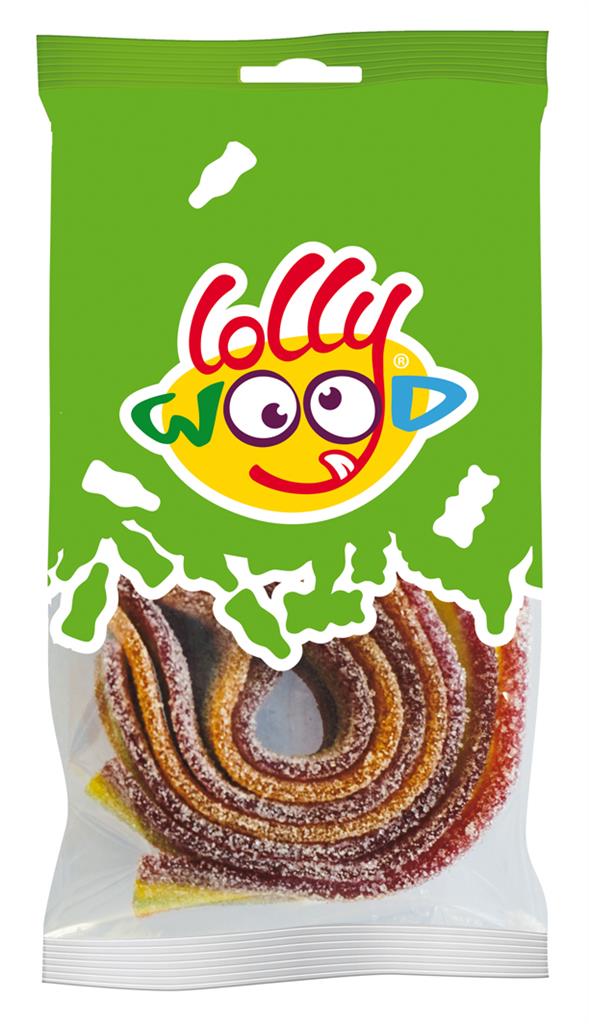 Ceintures Acides 4 Couleurs sachets - Lollywood - 15x60g