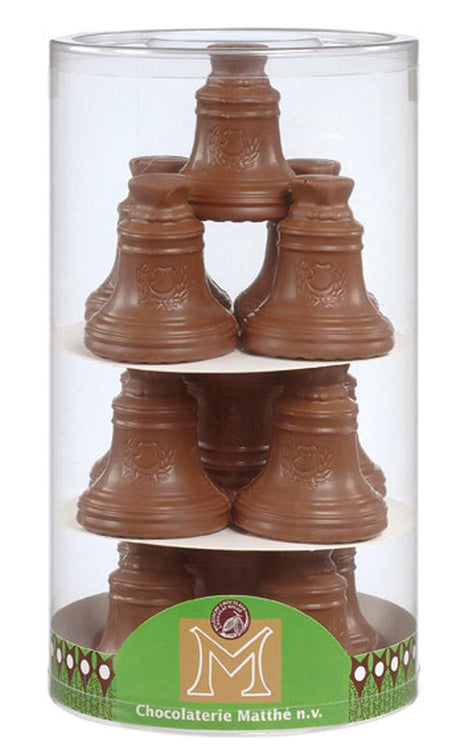 Cloches Chocolat Lait 7,5cm en tubo - Matthé - 15x45g