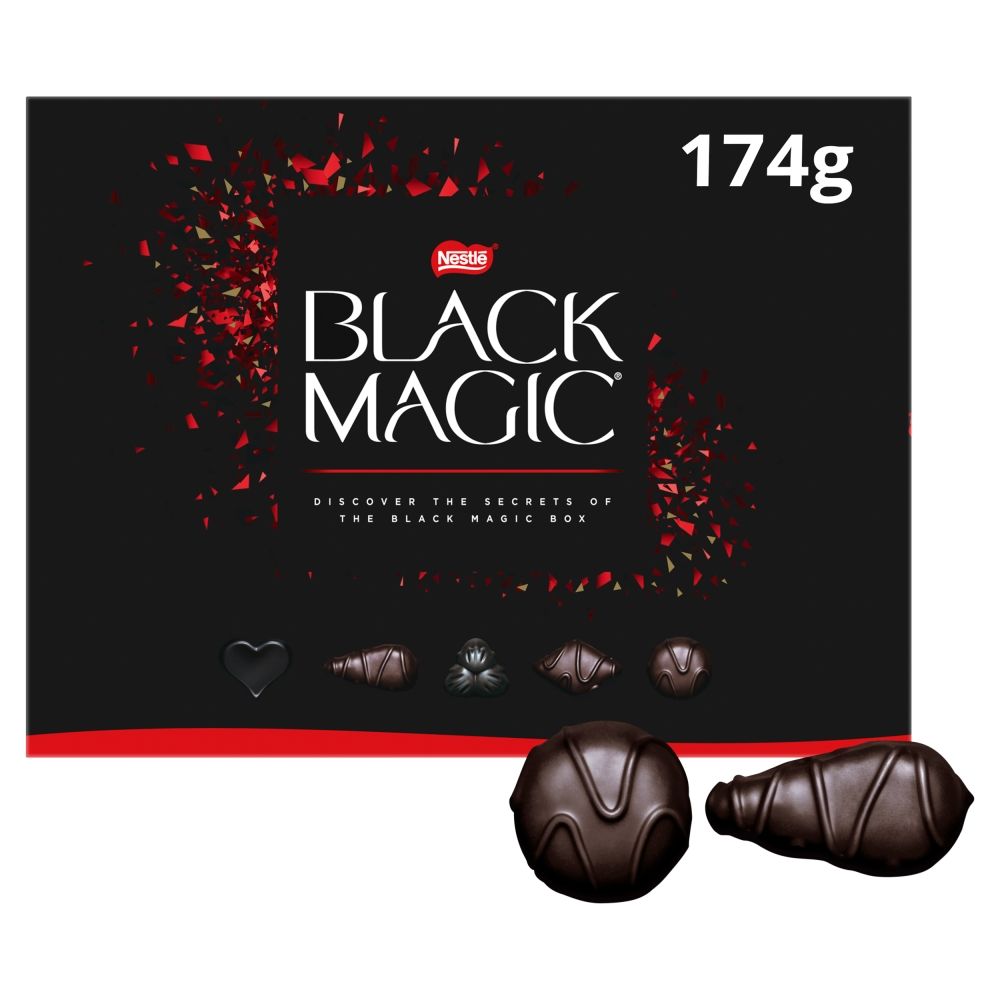 Black Magic Dark Chocolate Box - Chocolat de Noël - 174g