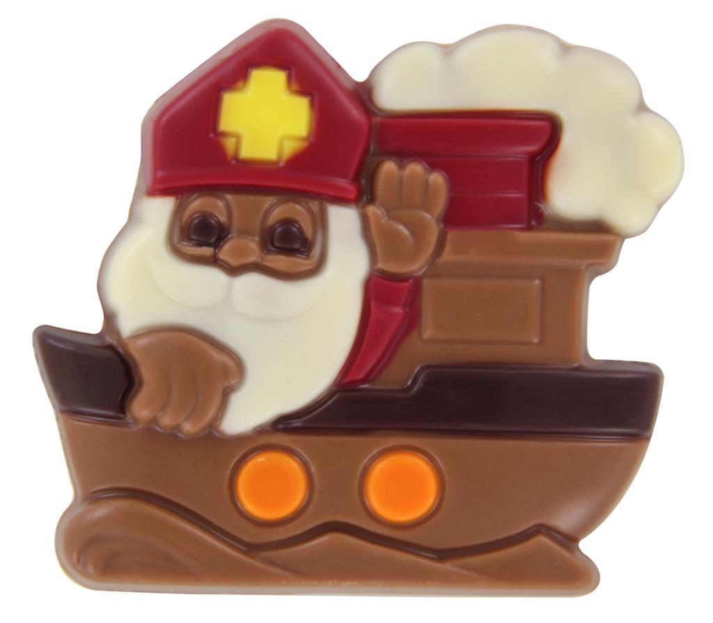 Bateaux à Vapeur Chocolat Lait Déco 15g - Chocola Amore - 2,16kg