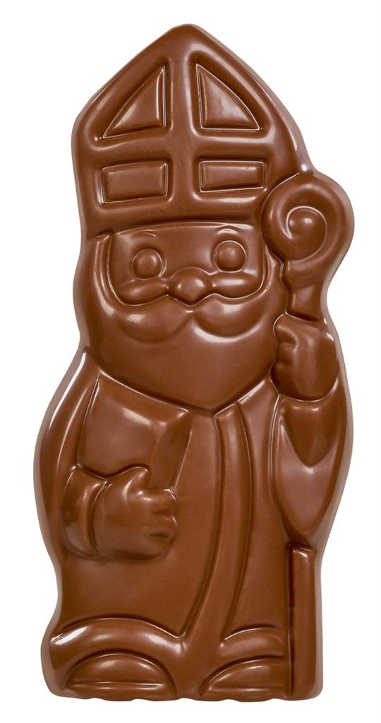 Saint-Nicolas Chocolat Lait 11cm - De Schutter - 40x35g