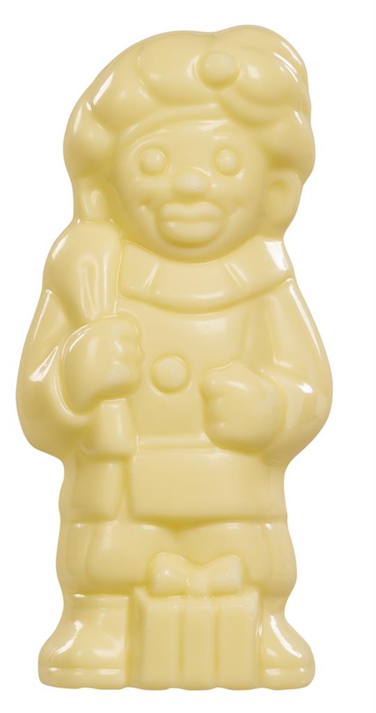 Père Fouettard Chocolat Blanc 11cm - De Schutter - 40x35g