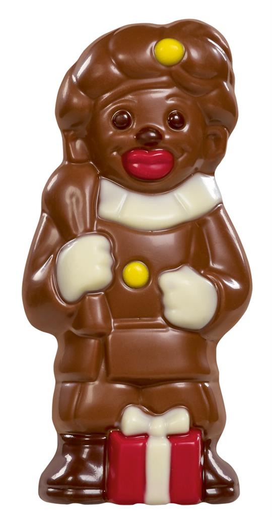 Père Fouettard Chocolat Lait Déco 11cm - De Schutter - 18x35g