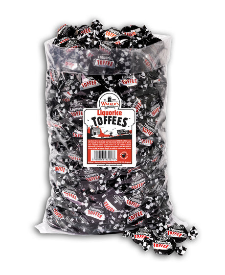Walkers Toffee réglisse - Bonbons Suédois - 2,5kg