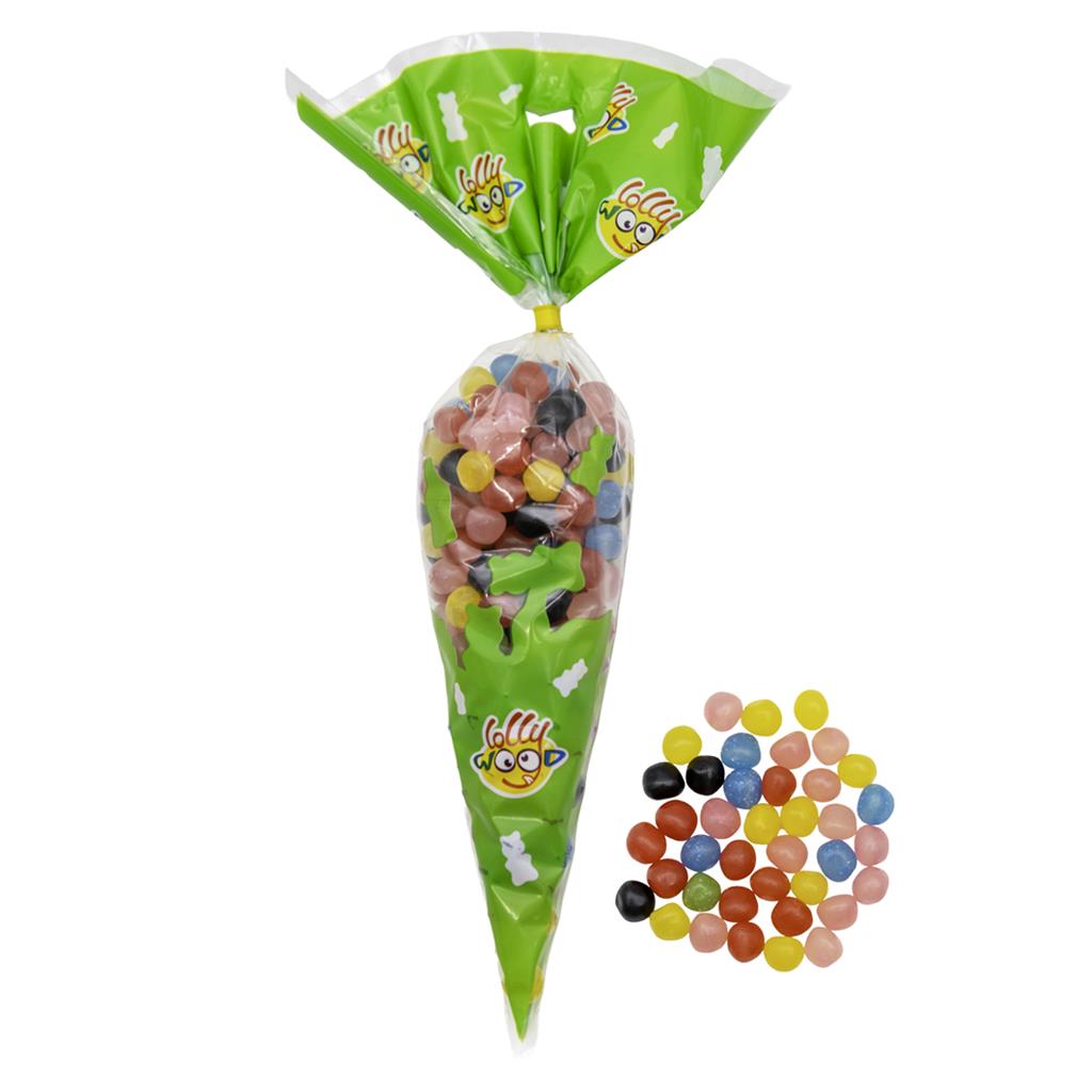 Lollybus en cornet - Lollywood - 8x250g