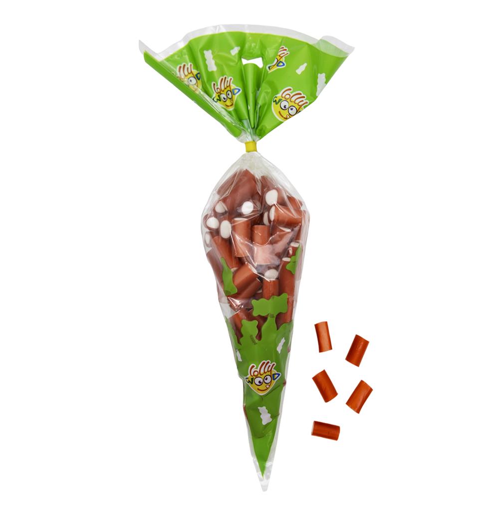 Bâtons Fraise en cornet - Lollywood - 8x300g