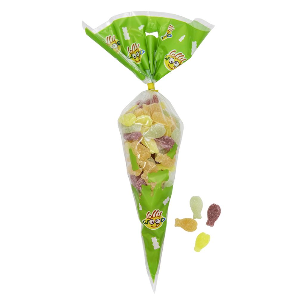 Poissons Tropicaux en cornet - Lollywood - 8x300g